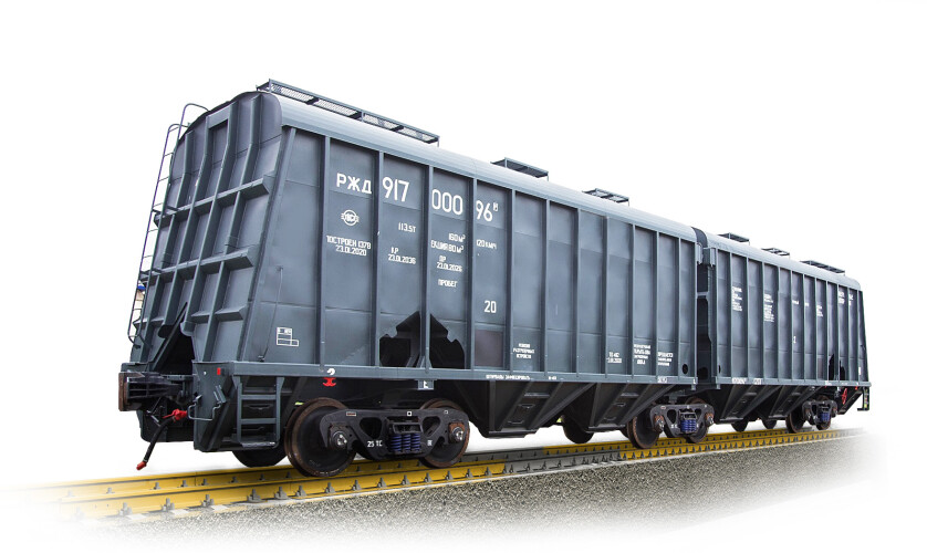 Универсальные железнодорожные весы для взвешивания сочленённых вагонов